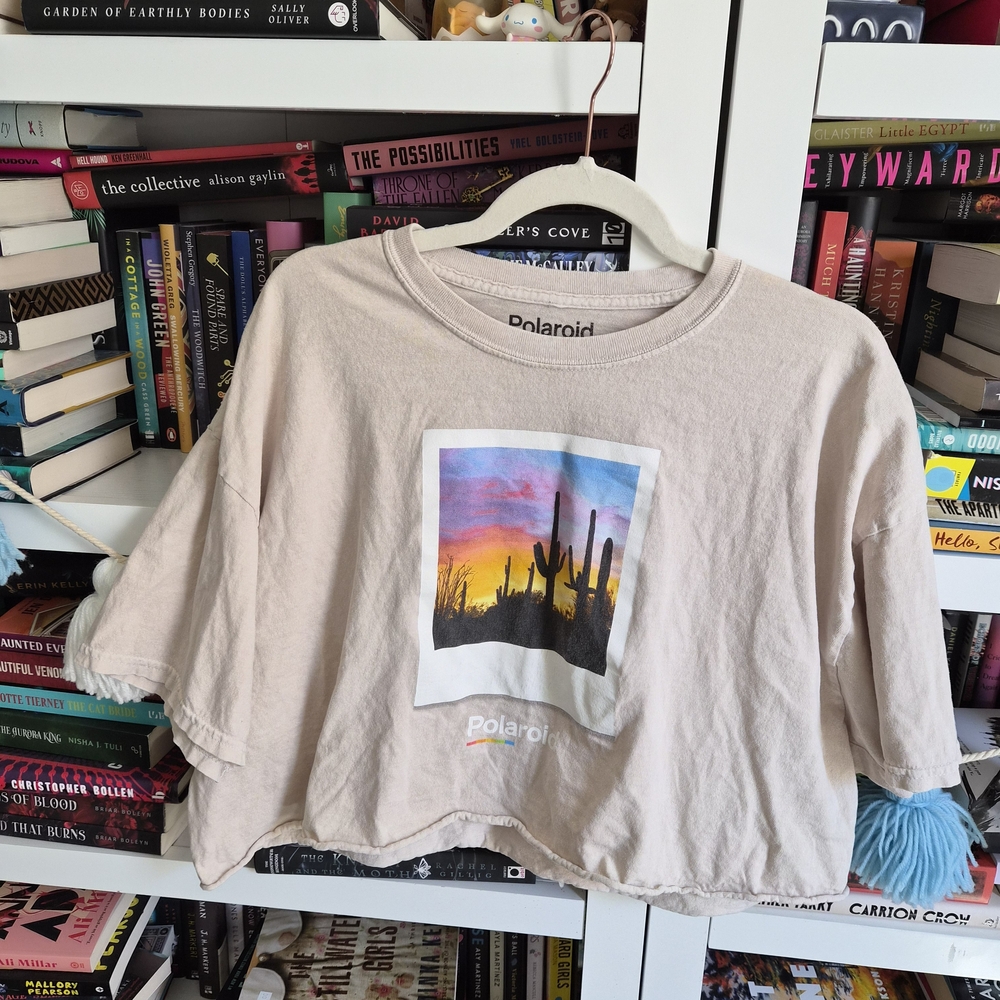 Polaroid Beige Casual T-Shirt